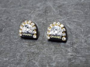 シャネル　ストーン　ピアス